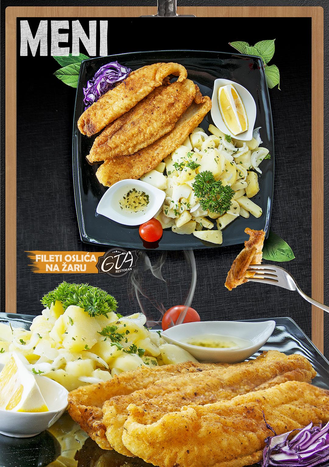 Fileti oslića na žaru - Restoran GTA